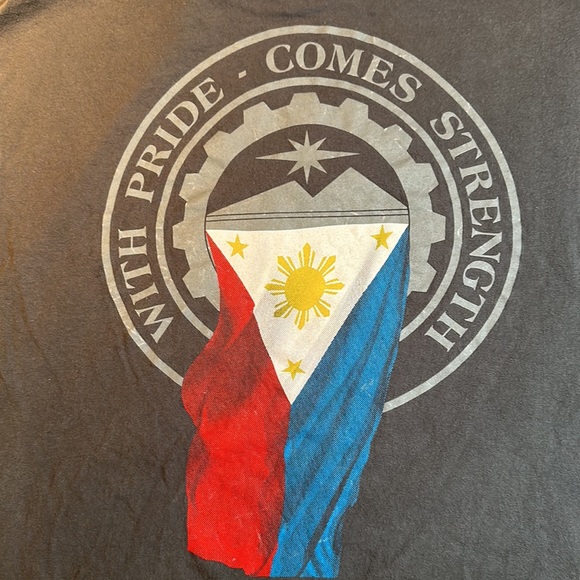 Men’s Vintage Manny Pacquiao Graphic Short Sleeve Shirt sz M - Picture 7 of 7